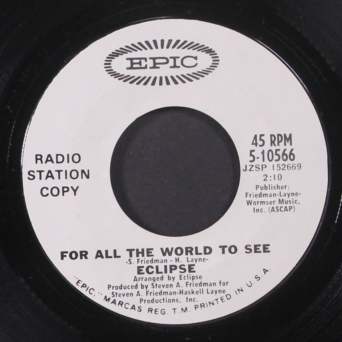 sail / for all the world to see by ECLIPSE