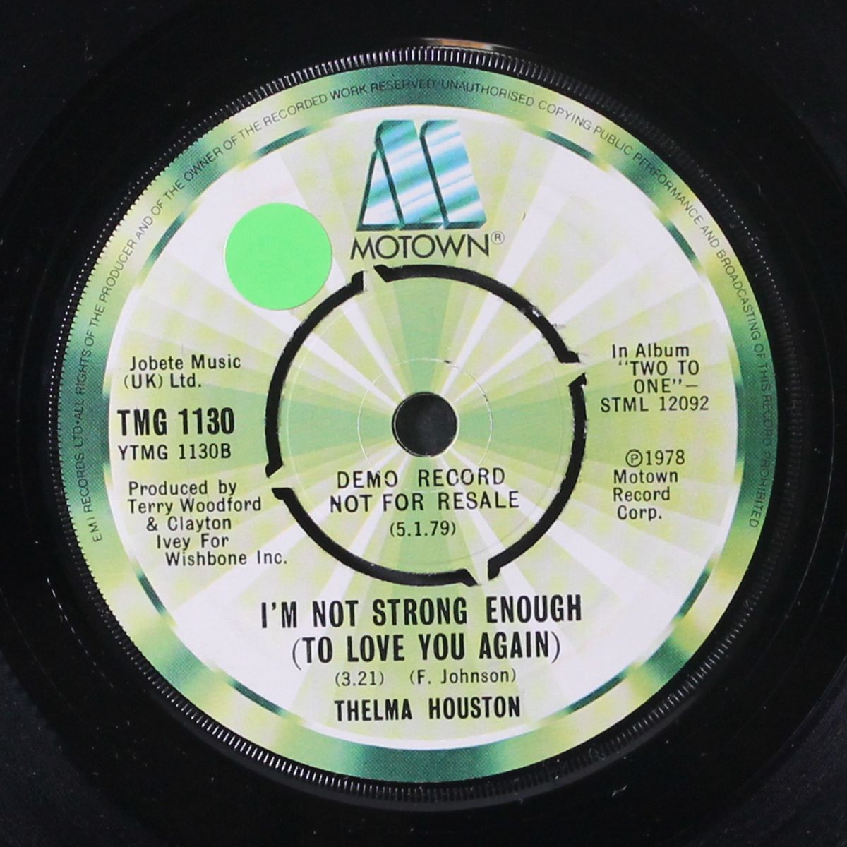 saturday night, sunday morning / i'm not strong enough by THELMA HOUSTON