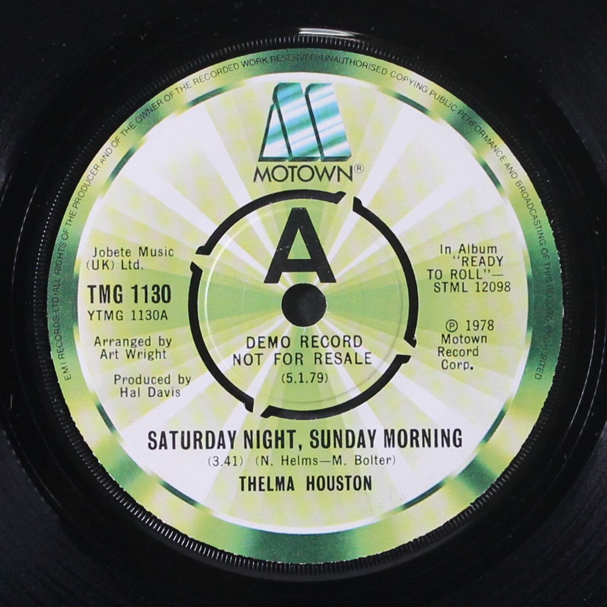 saturday night, sunday morning / i'm not strong enough by THELMA HOUSTON