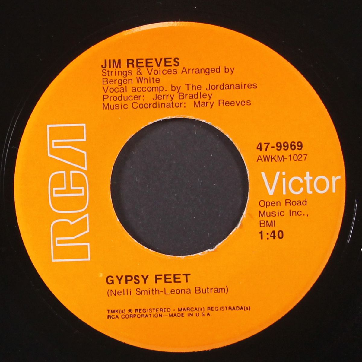 gypsy feet by JIM REEVES