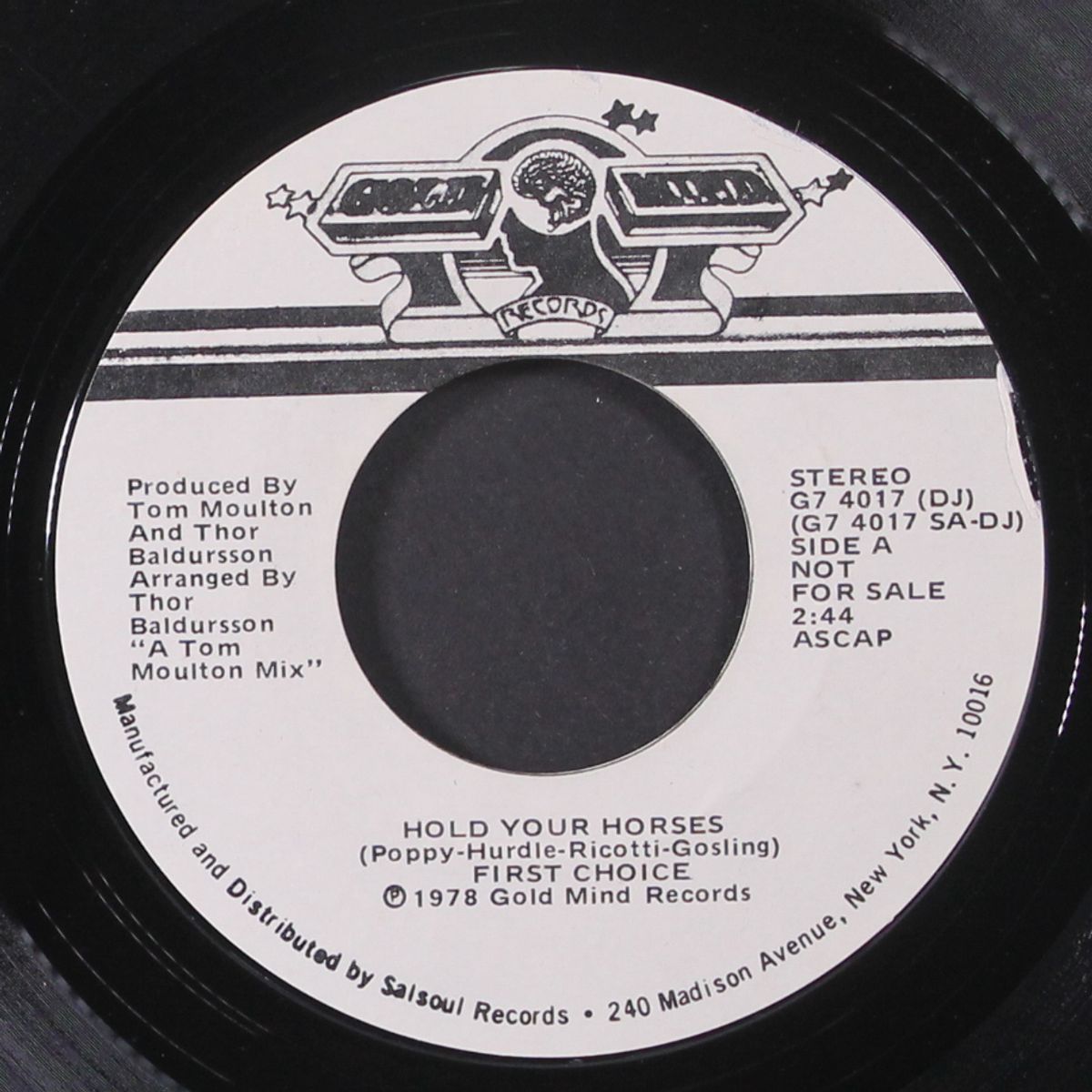 hold your horses / mono by FIRST CHOICE