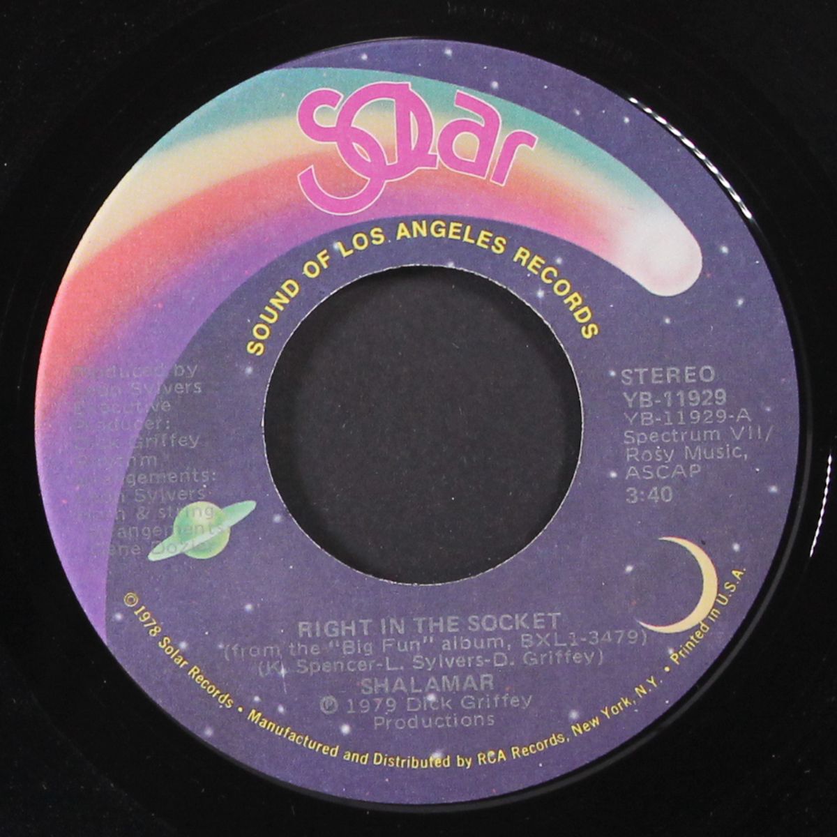 right in the socket / girl by SHALAMAR