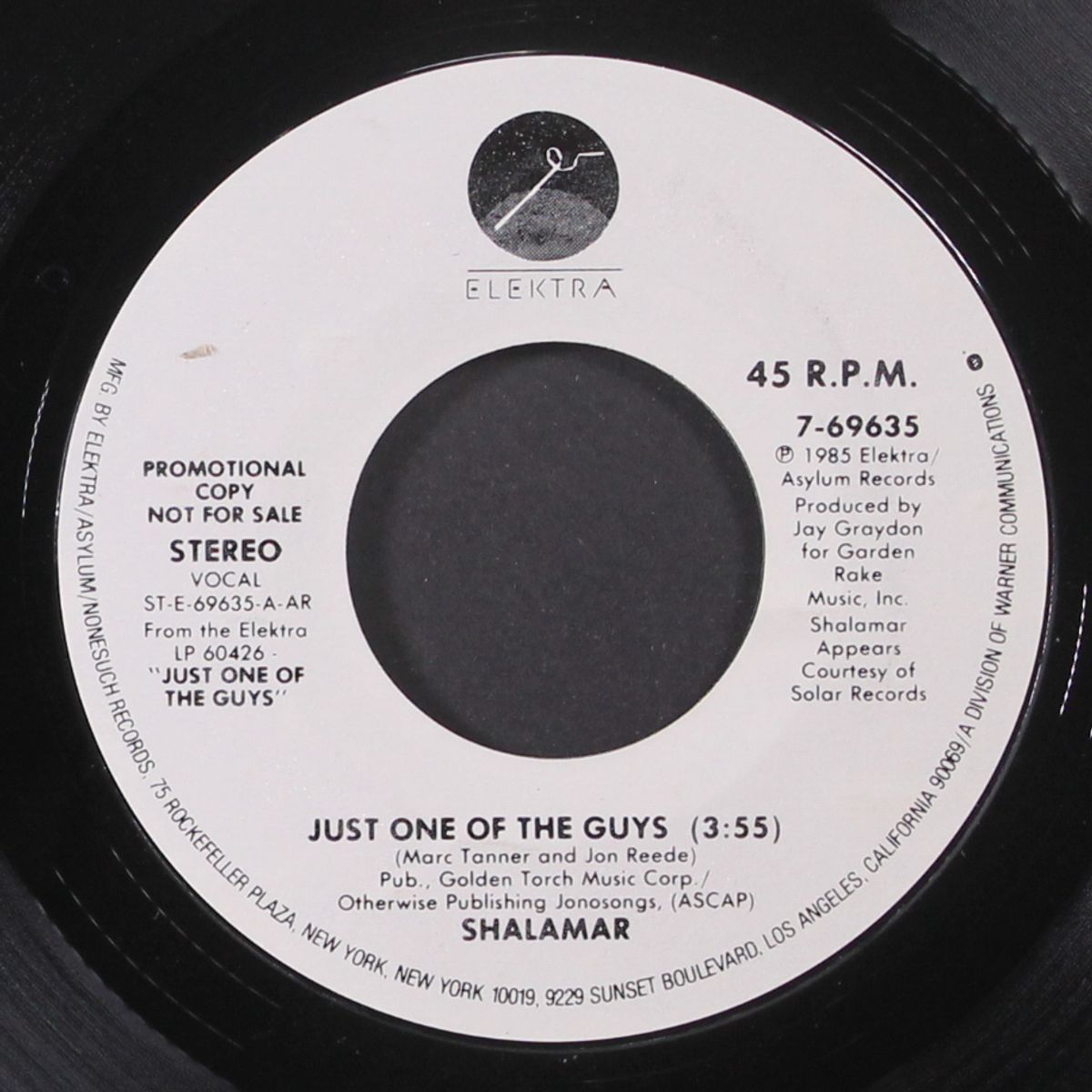 just one of the guys by SHALAMAR