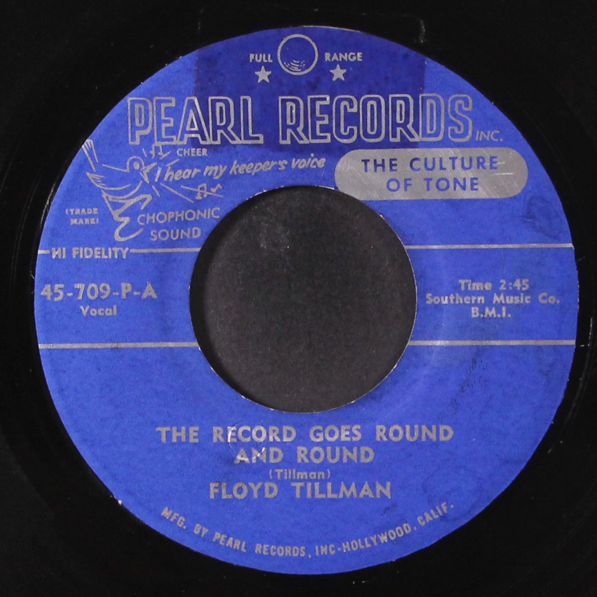 the record goes round and round / my heart won't forget by FLOYD TILLMAN