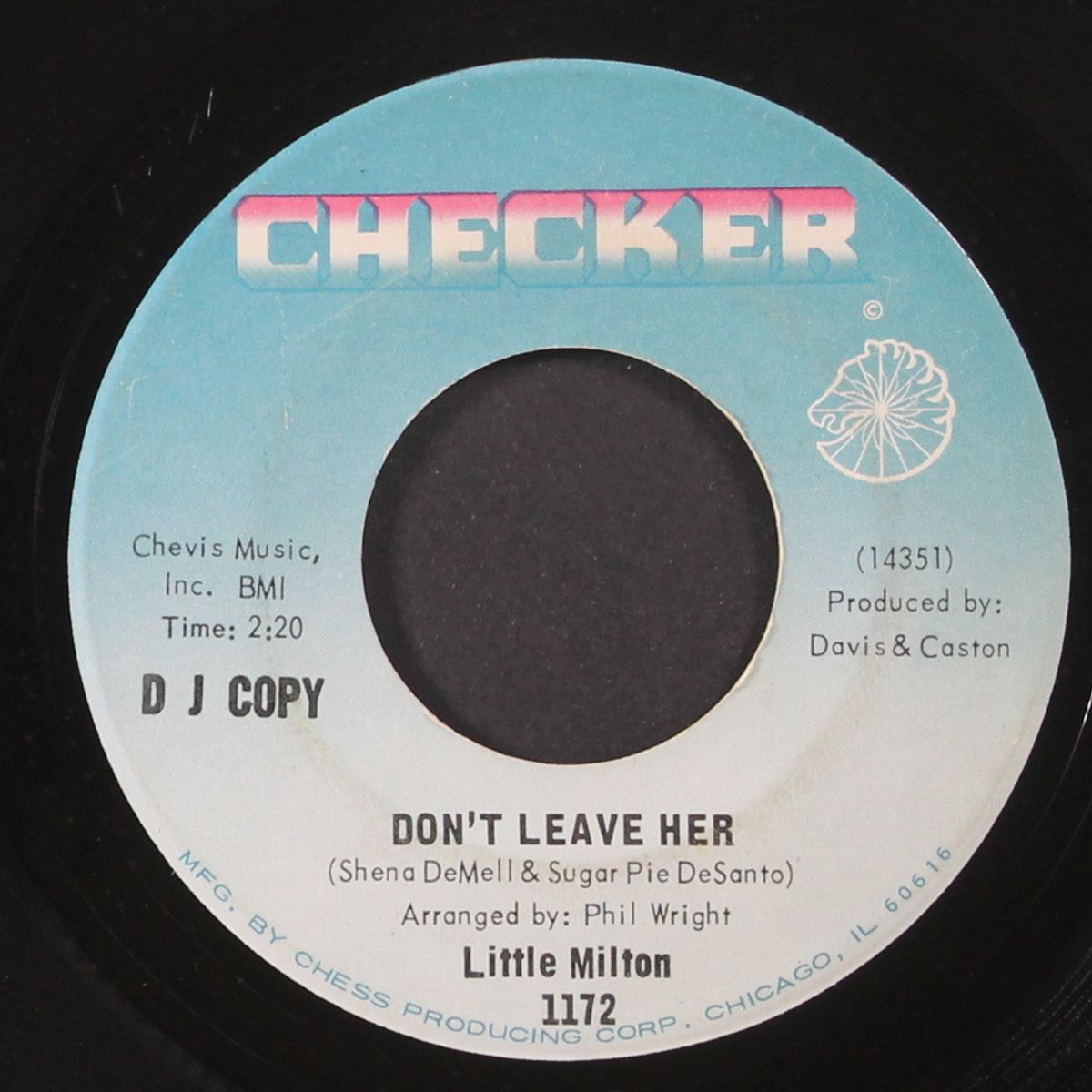 i'll never turn my back on you by LITTLE MILTON