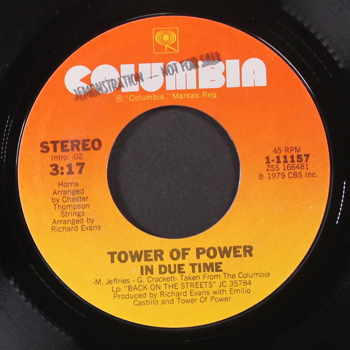 in due time by TOWER OF POWER