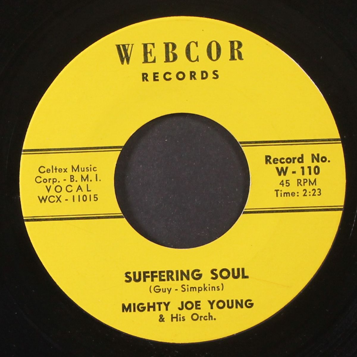 suffering soul / something's wrong by MIGHTY JOE YOUNG