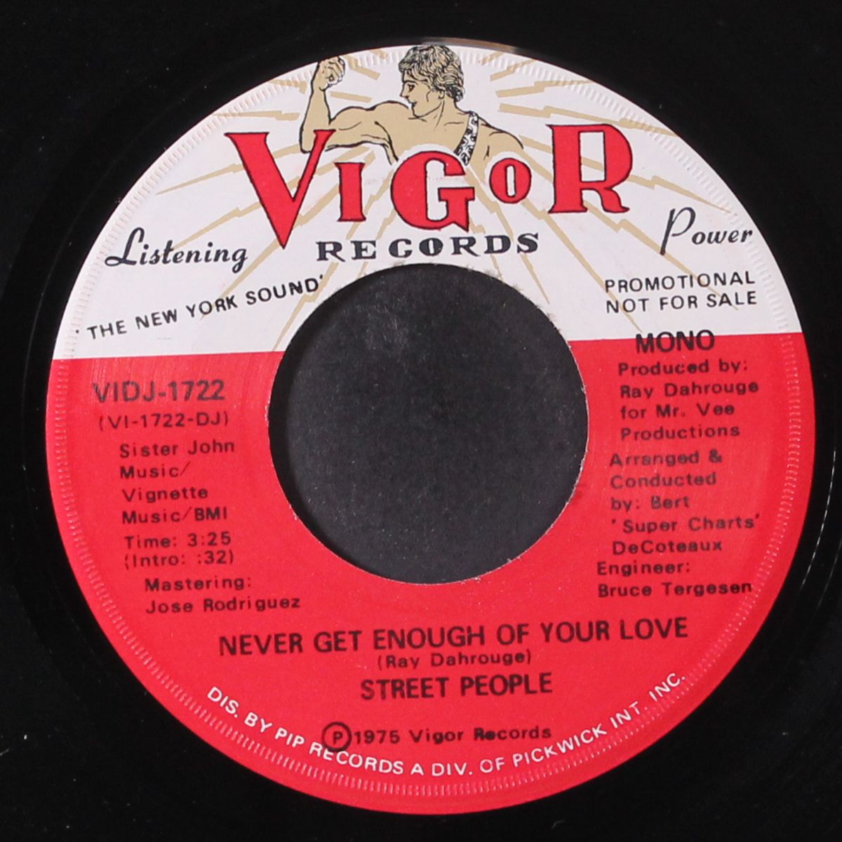 never get enough of your love / disco version by STREET PEOPLE