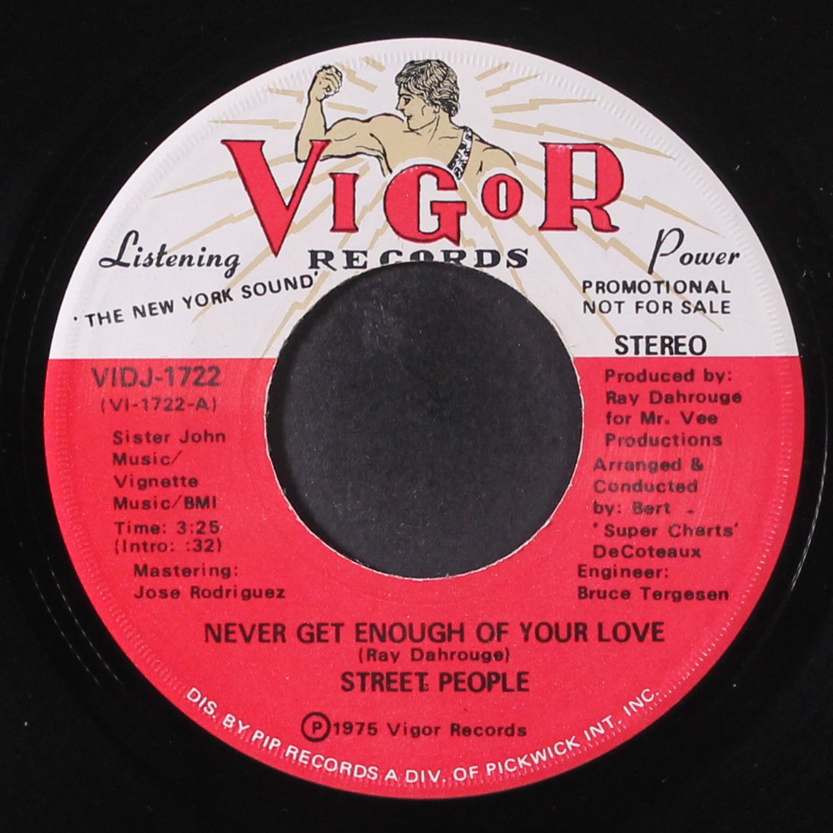 never get enough of your love / disco version by STREET PEOPLE