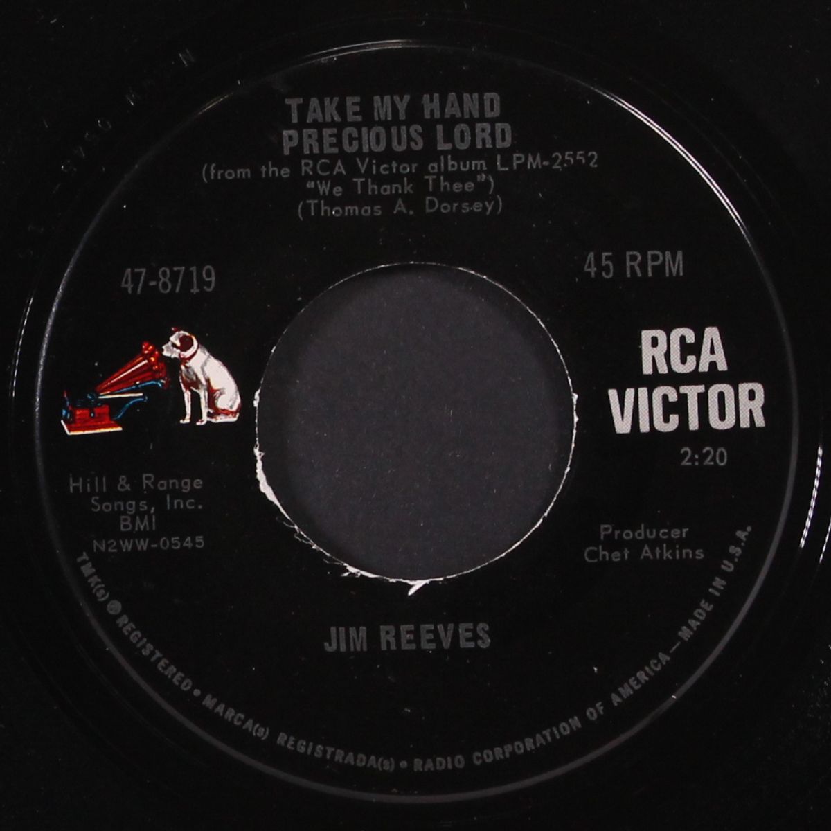 take my hand precious lord by JIM REEVES