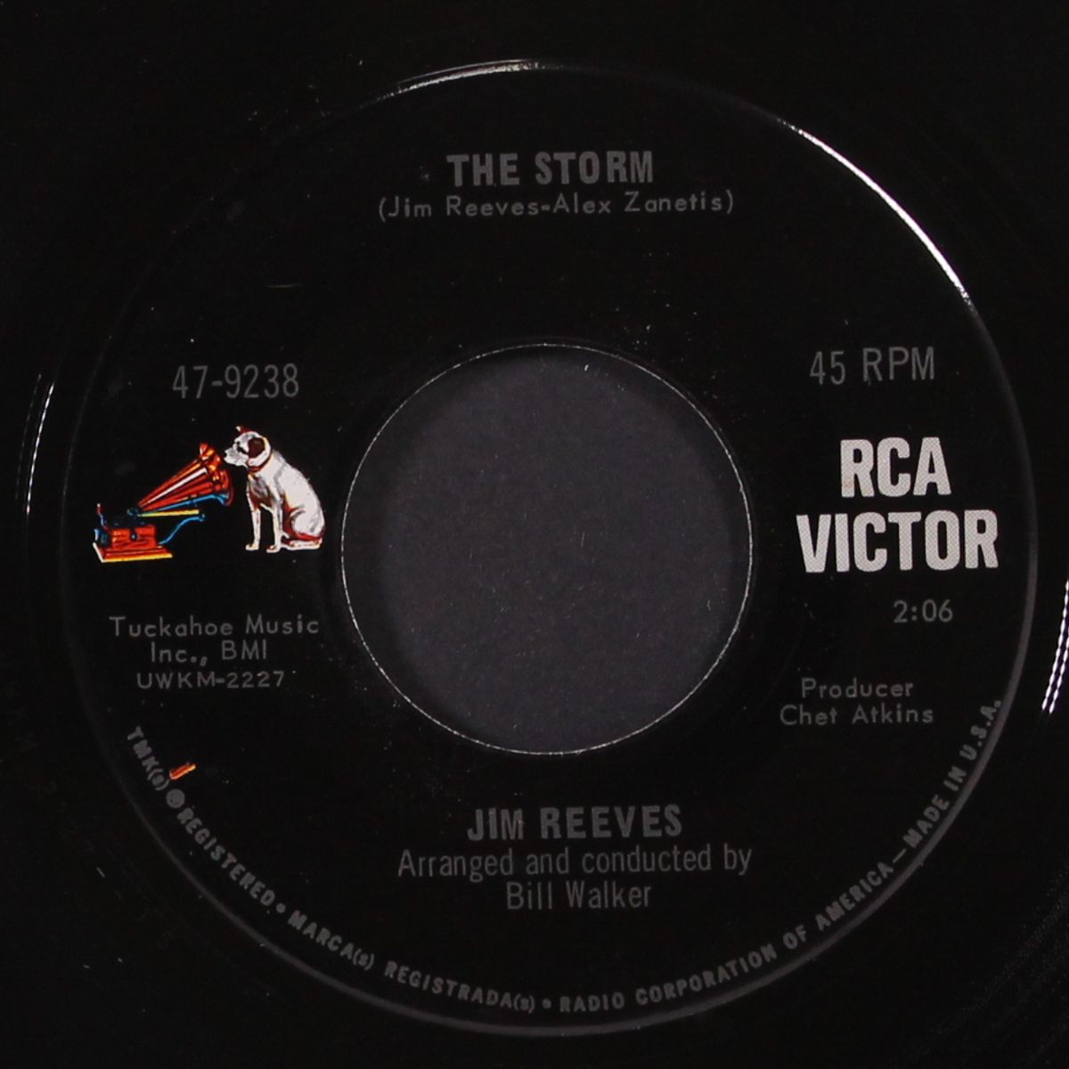 the storm / trying to forget by JIM REEVES