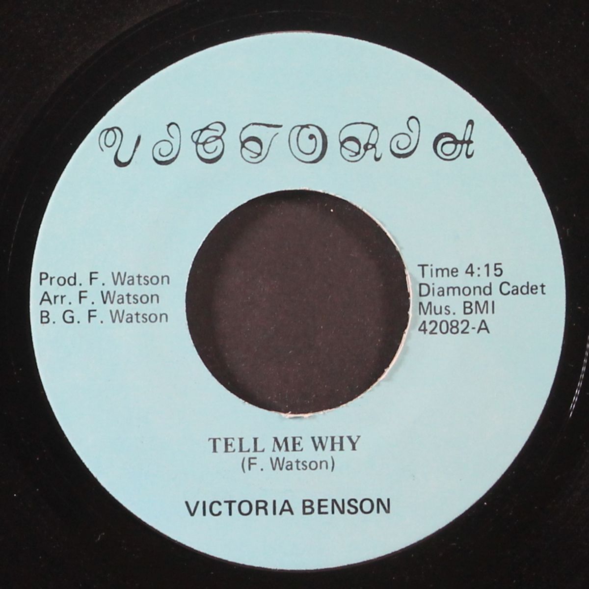tell me why / don't want to be lonely by VICTORIA BENSON