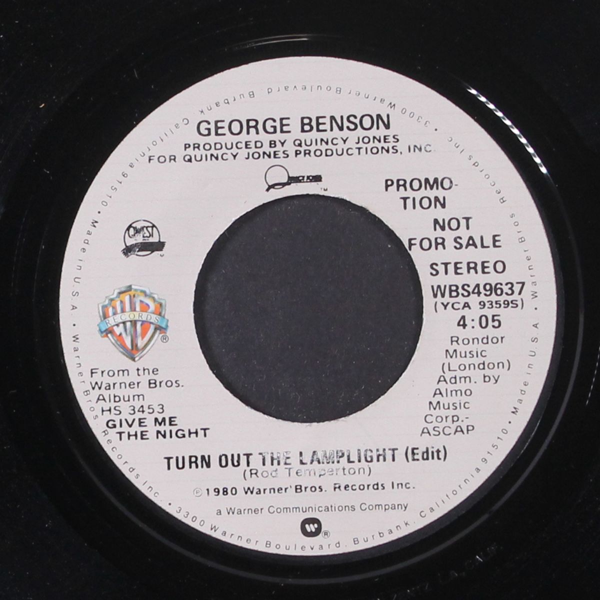 turn out the lamplight / mono by GEORGE BENSON