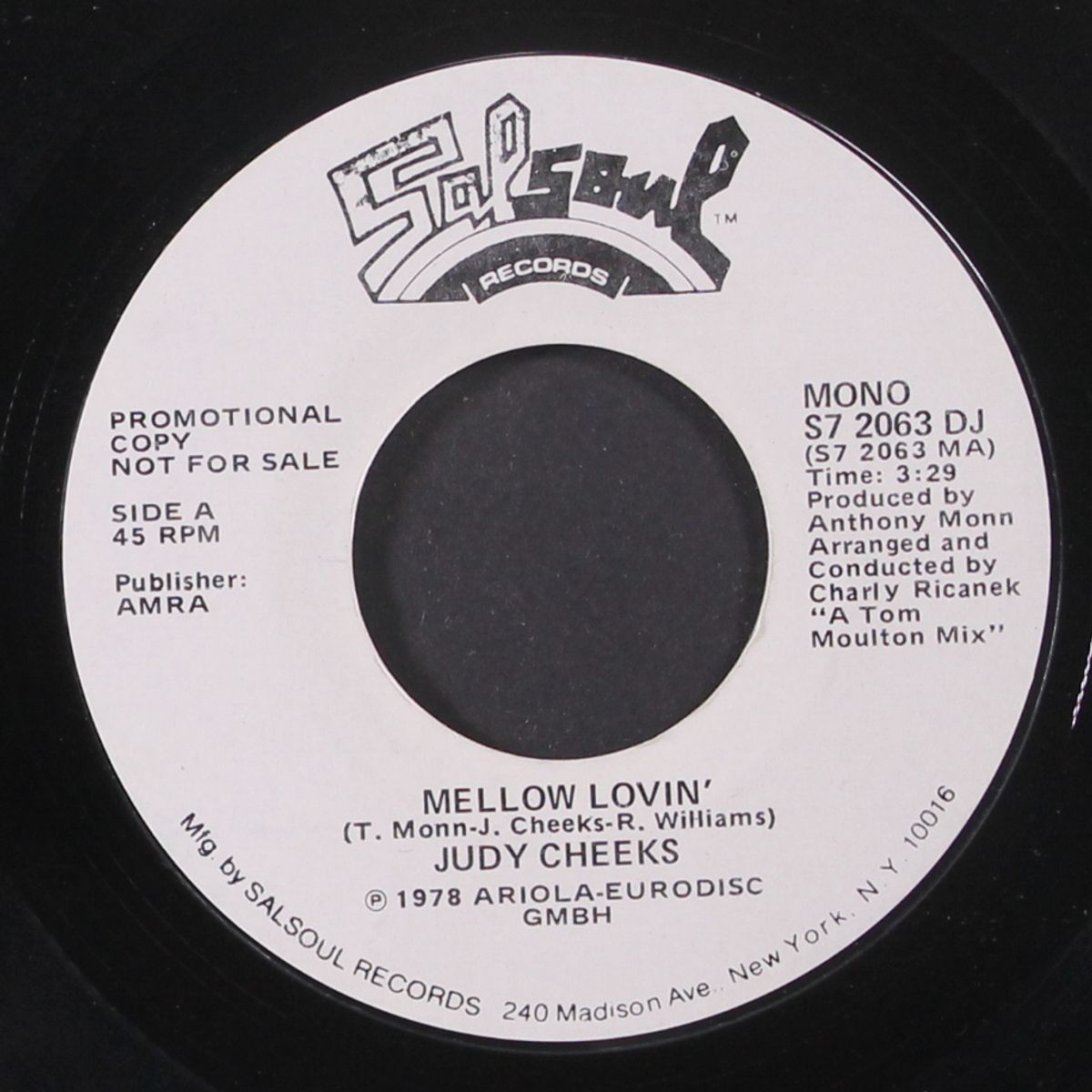 mellow lovin' / mono by JUDY CHEEKS