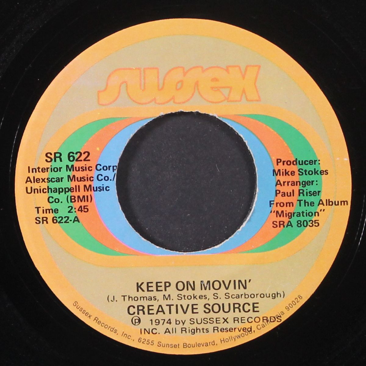 keep on movin' / i just can't see myself without you by CREATIVE SOURCE