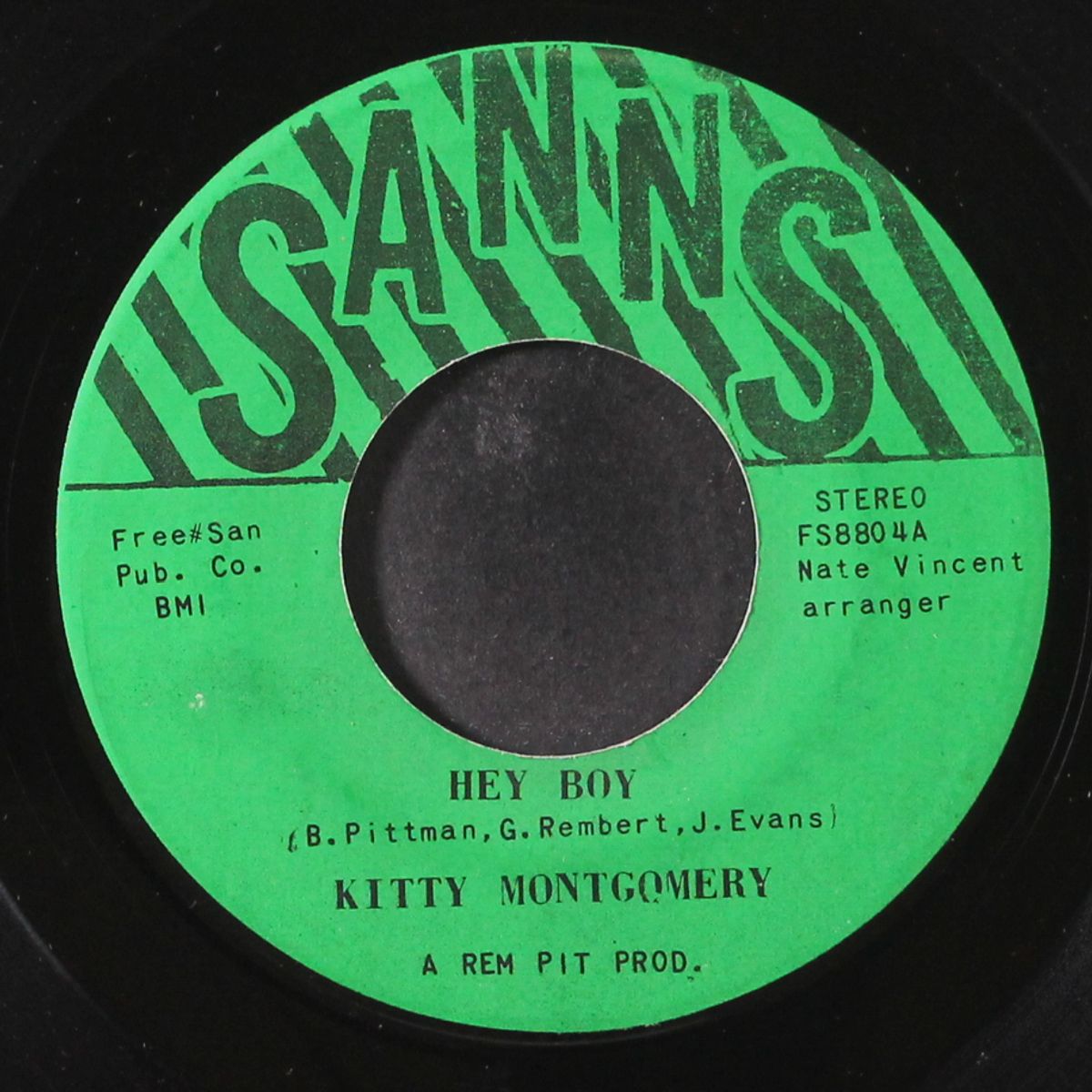 hey boy / bring love by KITTY MONTGOMERY