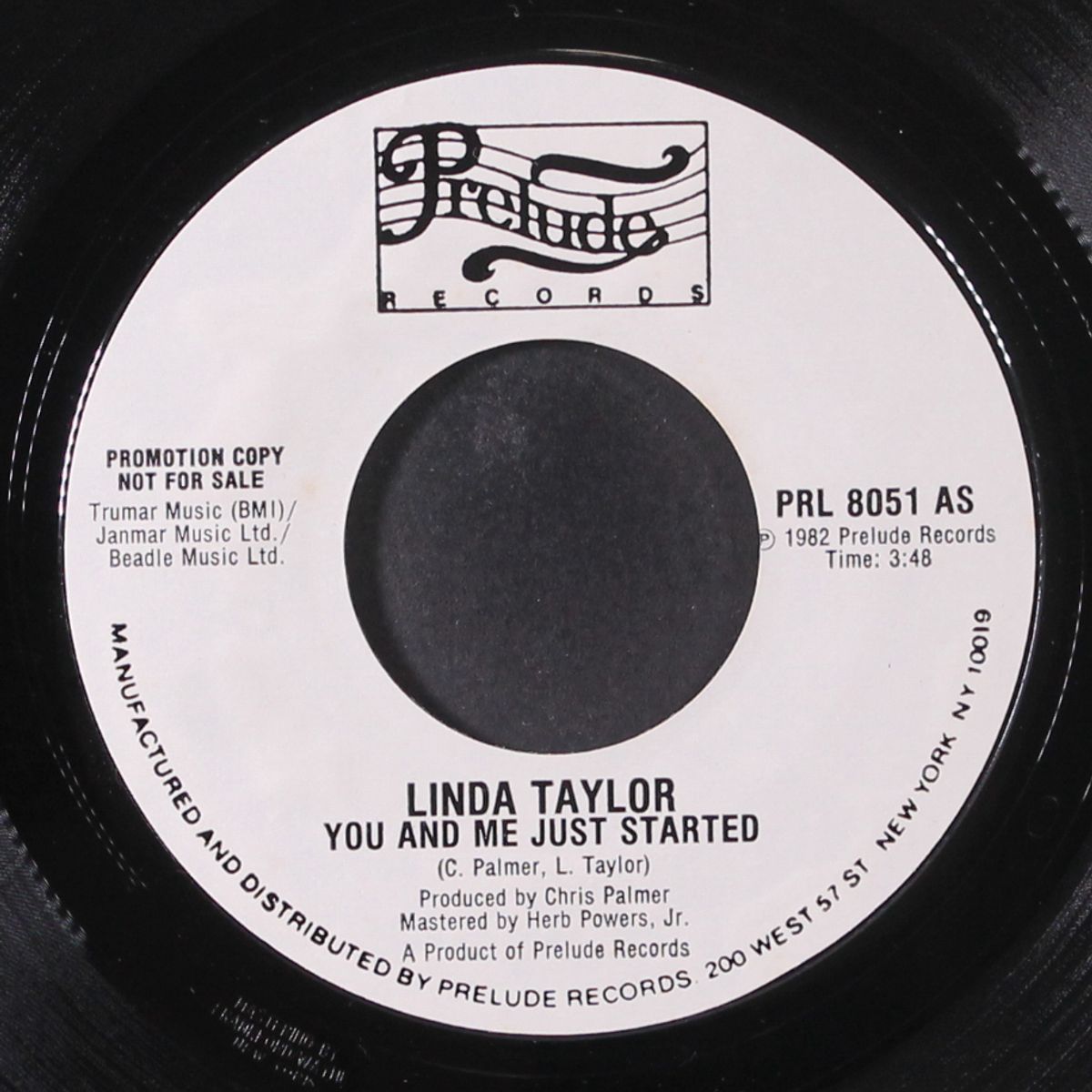 you and me just started / same by LINDA TAYLOR