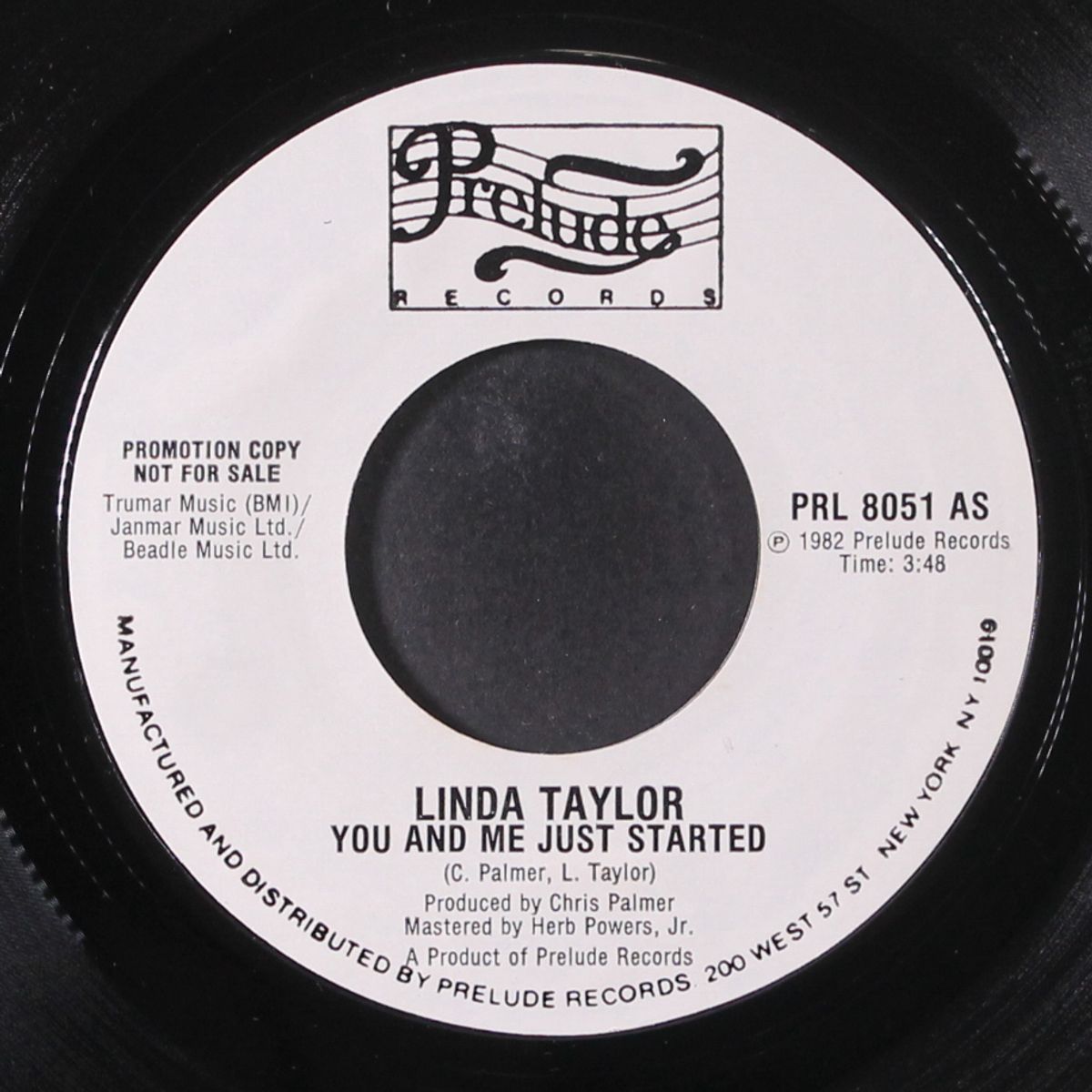 you and me just started / same by LINDA TAYLOR