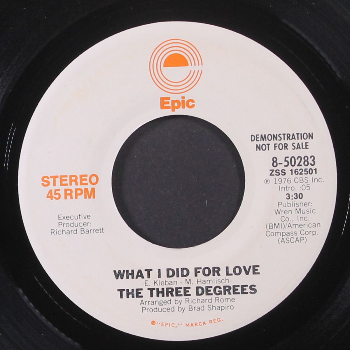 what i did for love / mono by THREE DEGREES