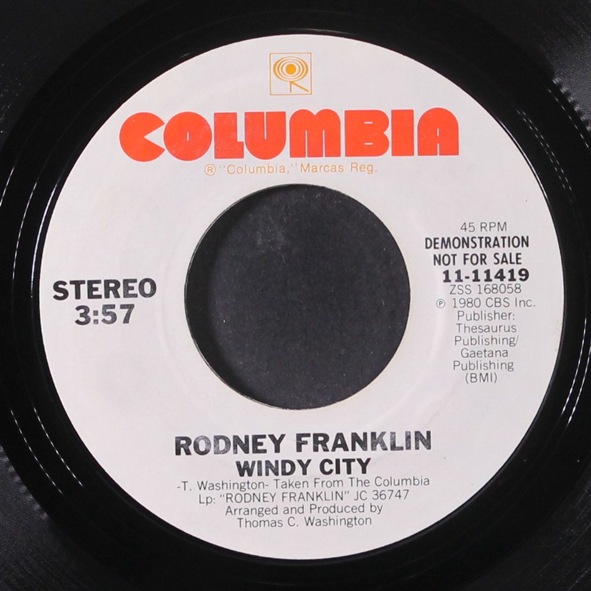 windy city / same by RODNEY FRANKLIN