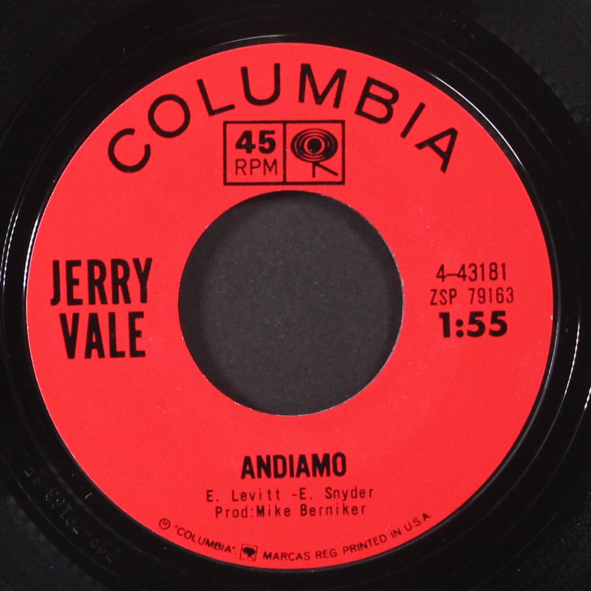 have you looked into your heart / andiamo by JERRY VALE