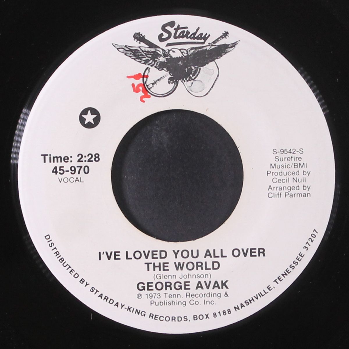 i've loved you all over the world / little pedro by GEORGE AVAK