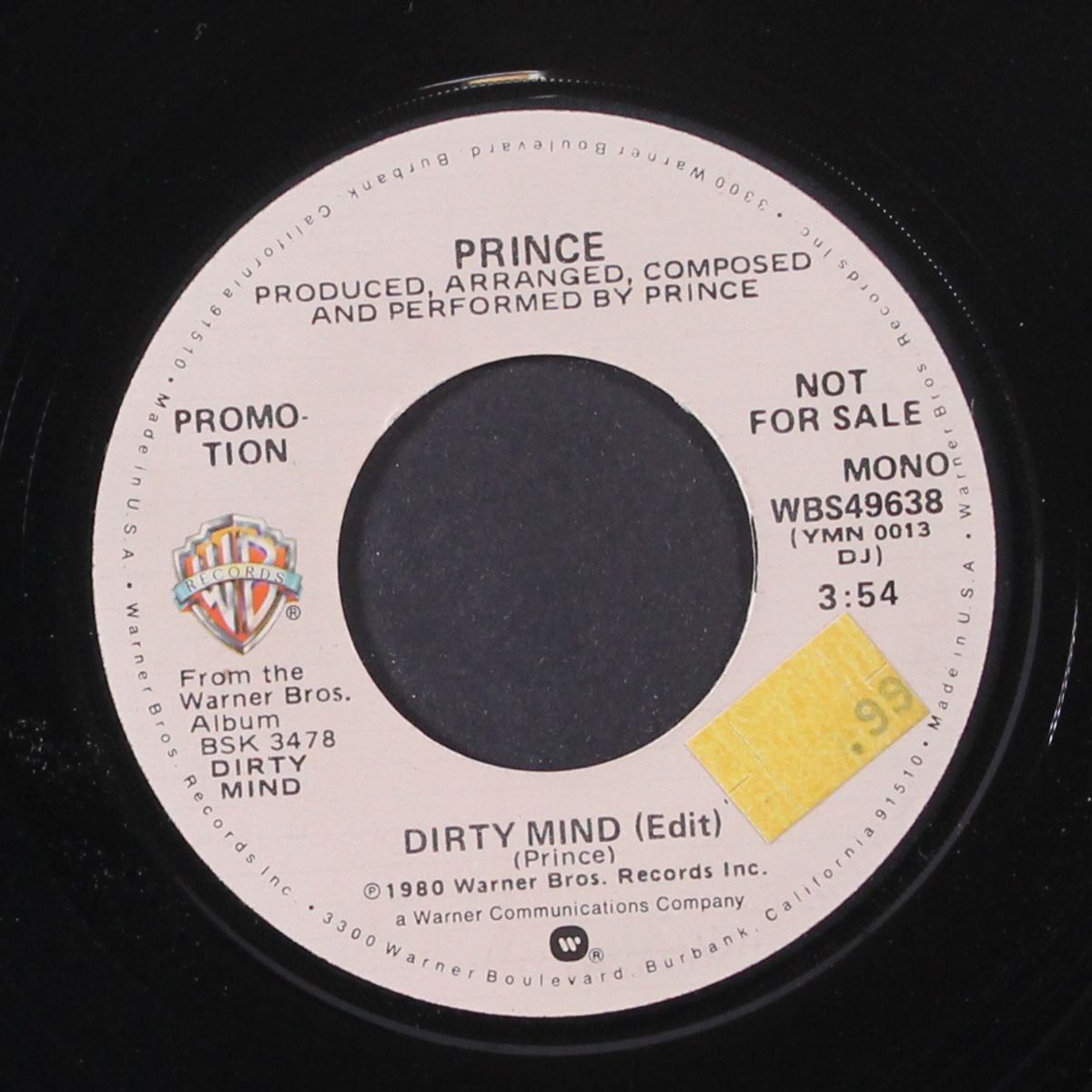 dirty mind / mono by PRINCE