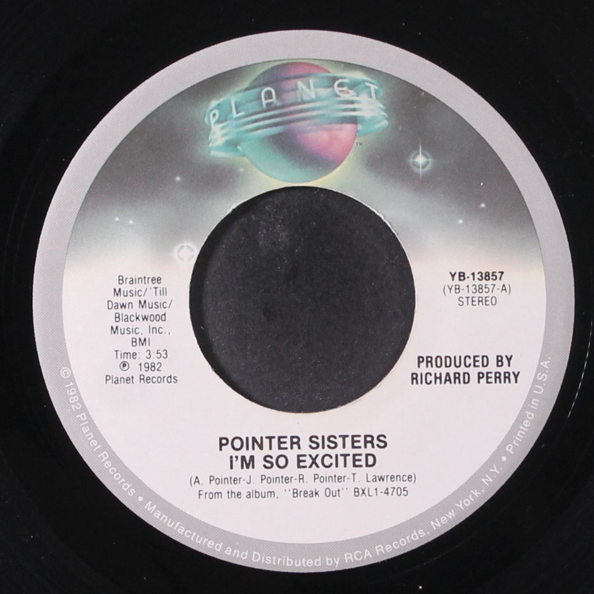 i'm so excited / dance electric by POINTER SISTERS