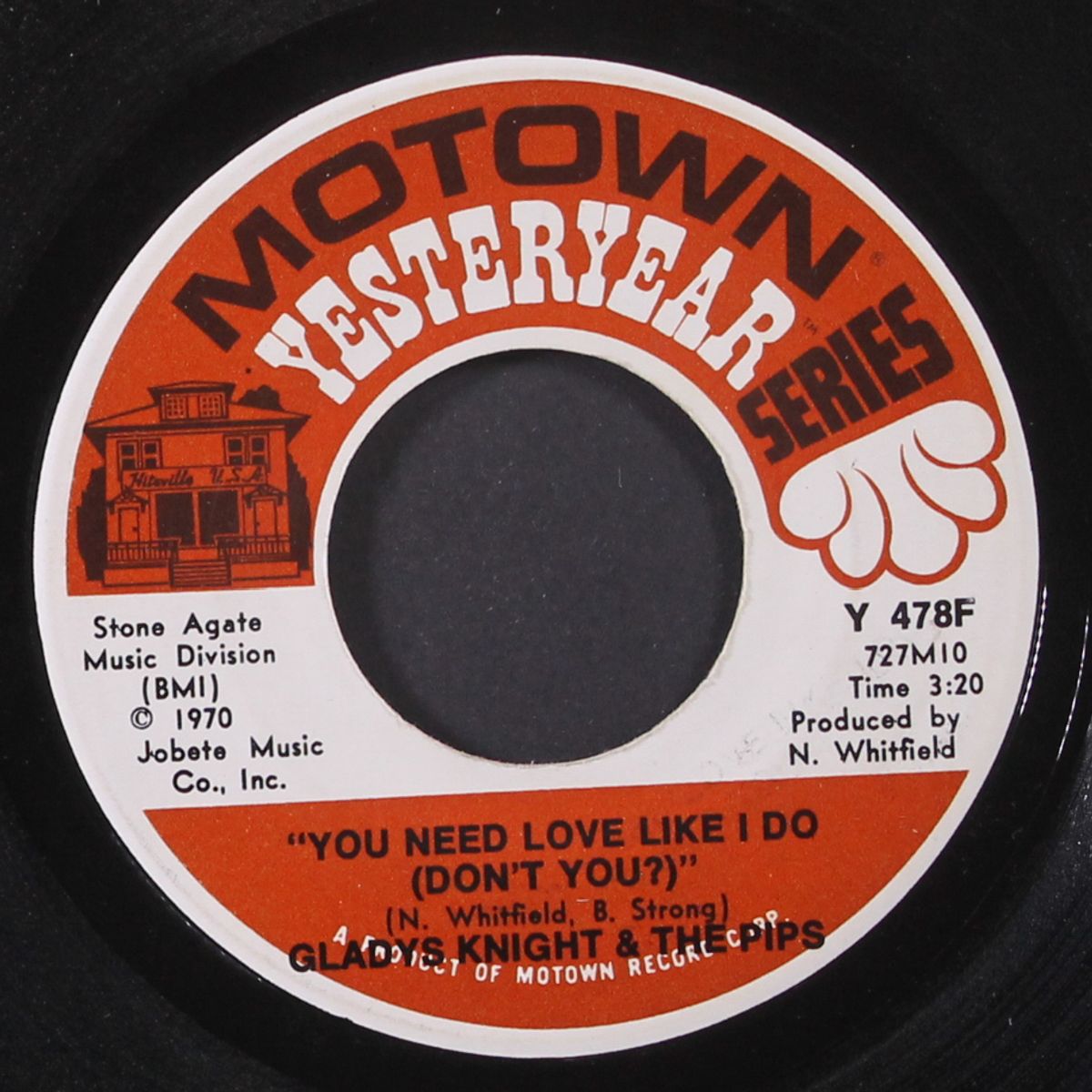 friendship train / you need love like i do (don't you) by GLADYS KNIGHT & PIPS