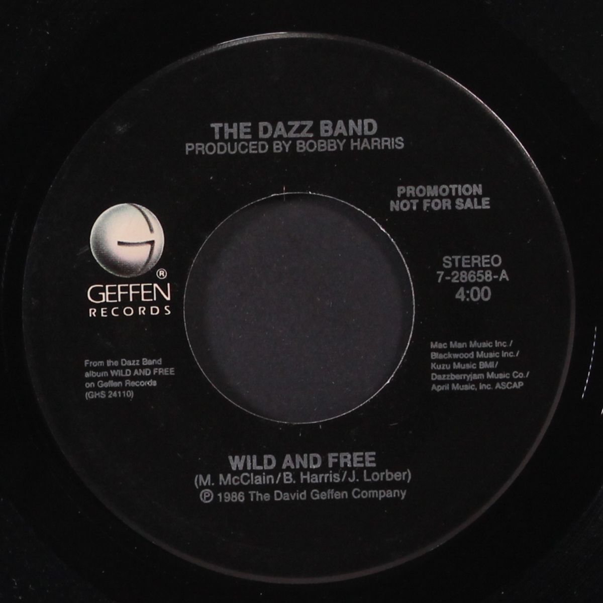 wild and free / same by DAZZ BAND