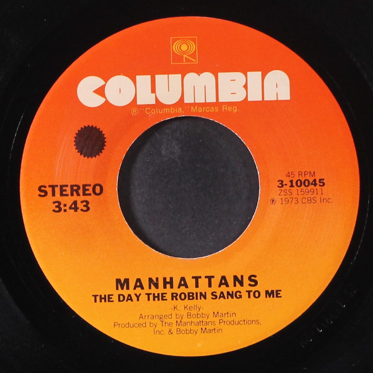 don't take your love from me / the day the robin sang to me by MANHATTANS