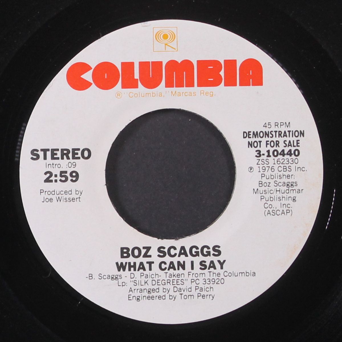 what can i say / mono by BOZ SCAGGS