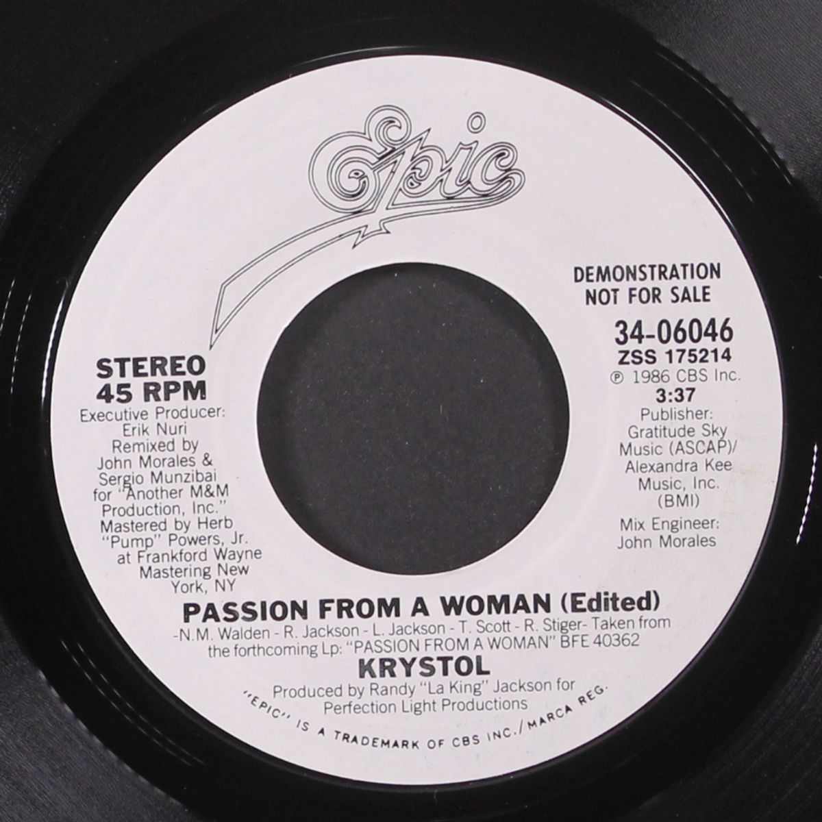 passion from a woman (edited) / baby make up your mind by KRYSTOL