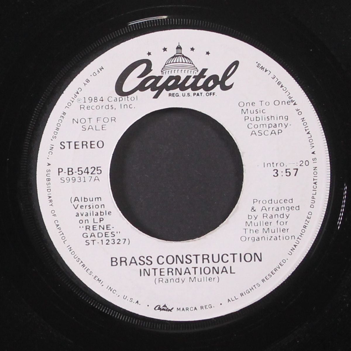 international / same by BRASS CONSTRUCTION