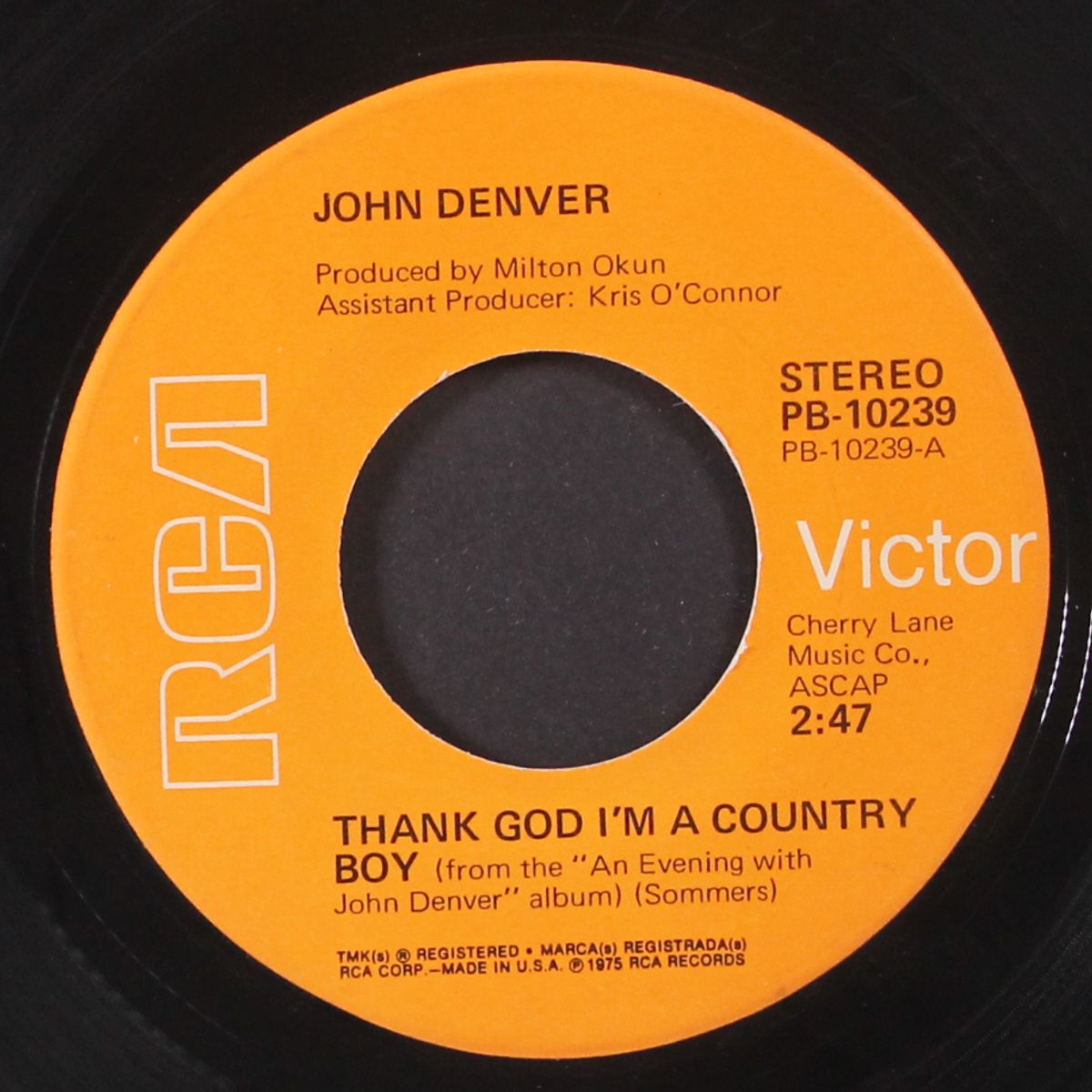 thank god i'm a country boy / my sweet lady by JOHN DENVER