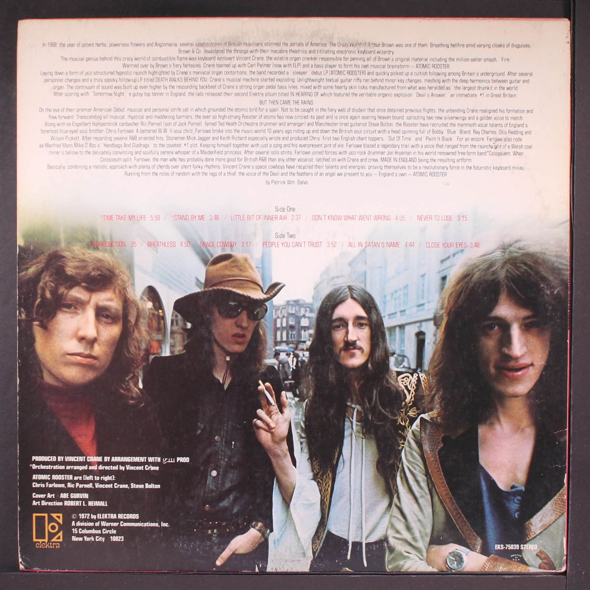 made in england by ATOMIC ROOSTER
