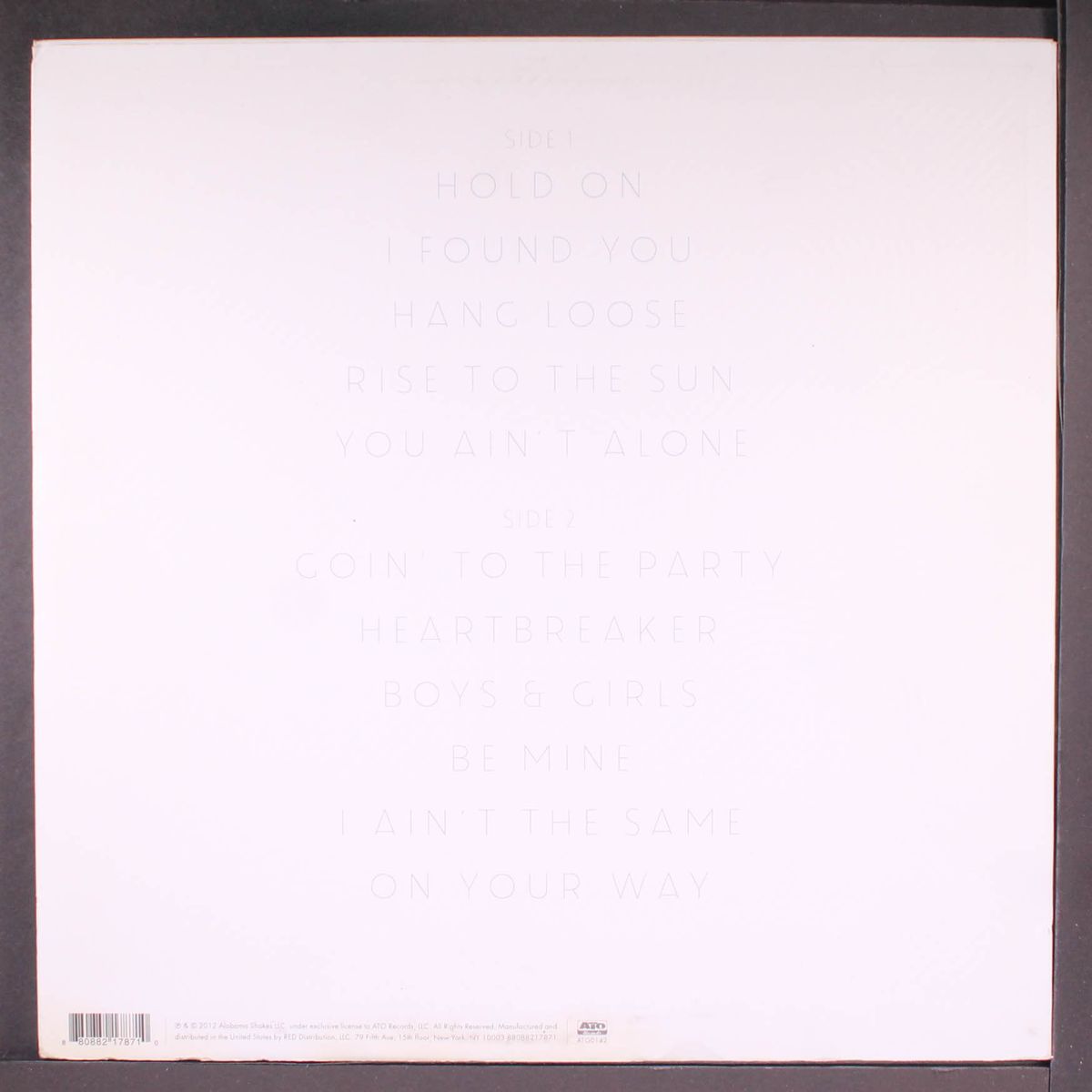 boys & girls by ALABAMA SHAKES