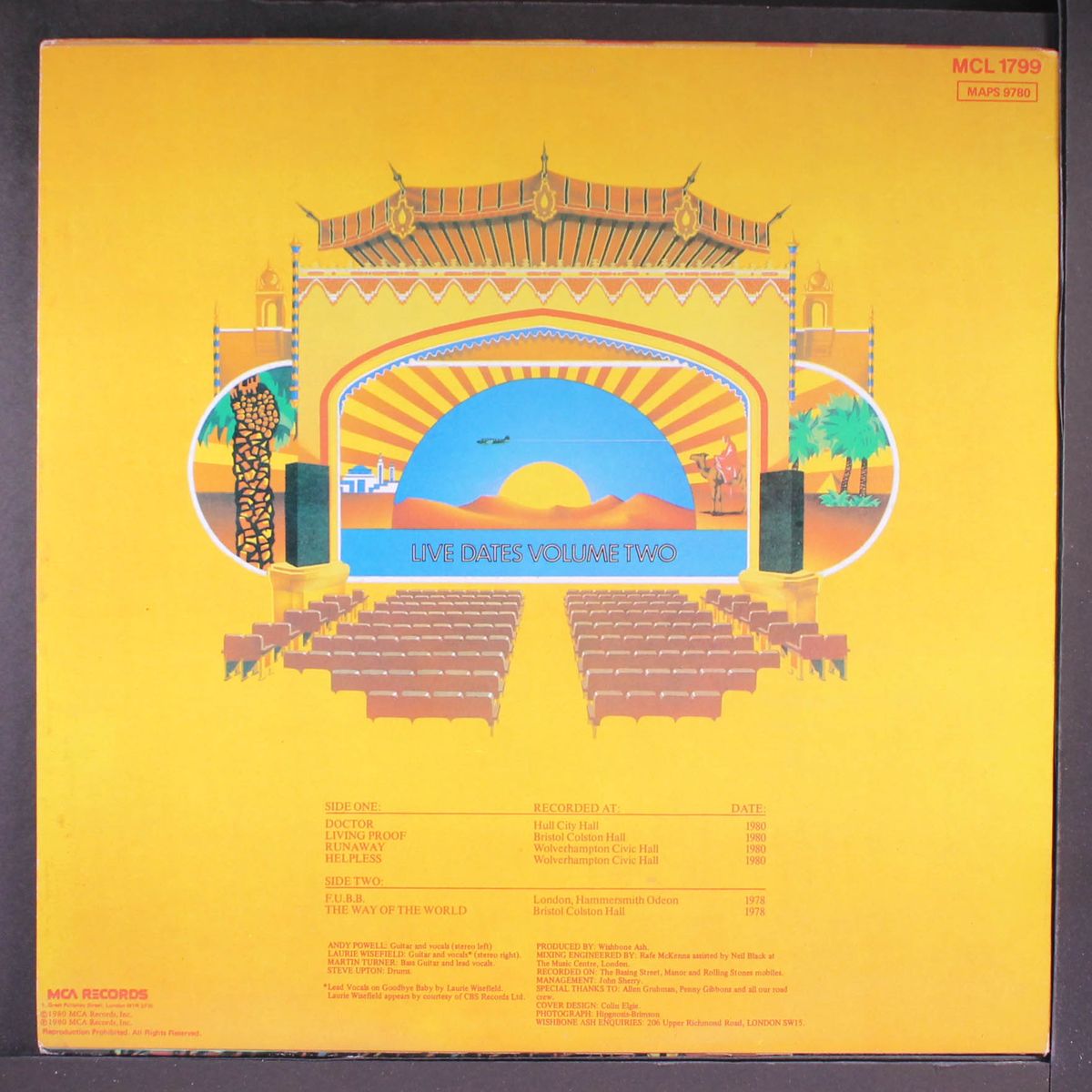 live dates, vol. 2 by WISHBONE ASH