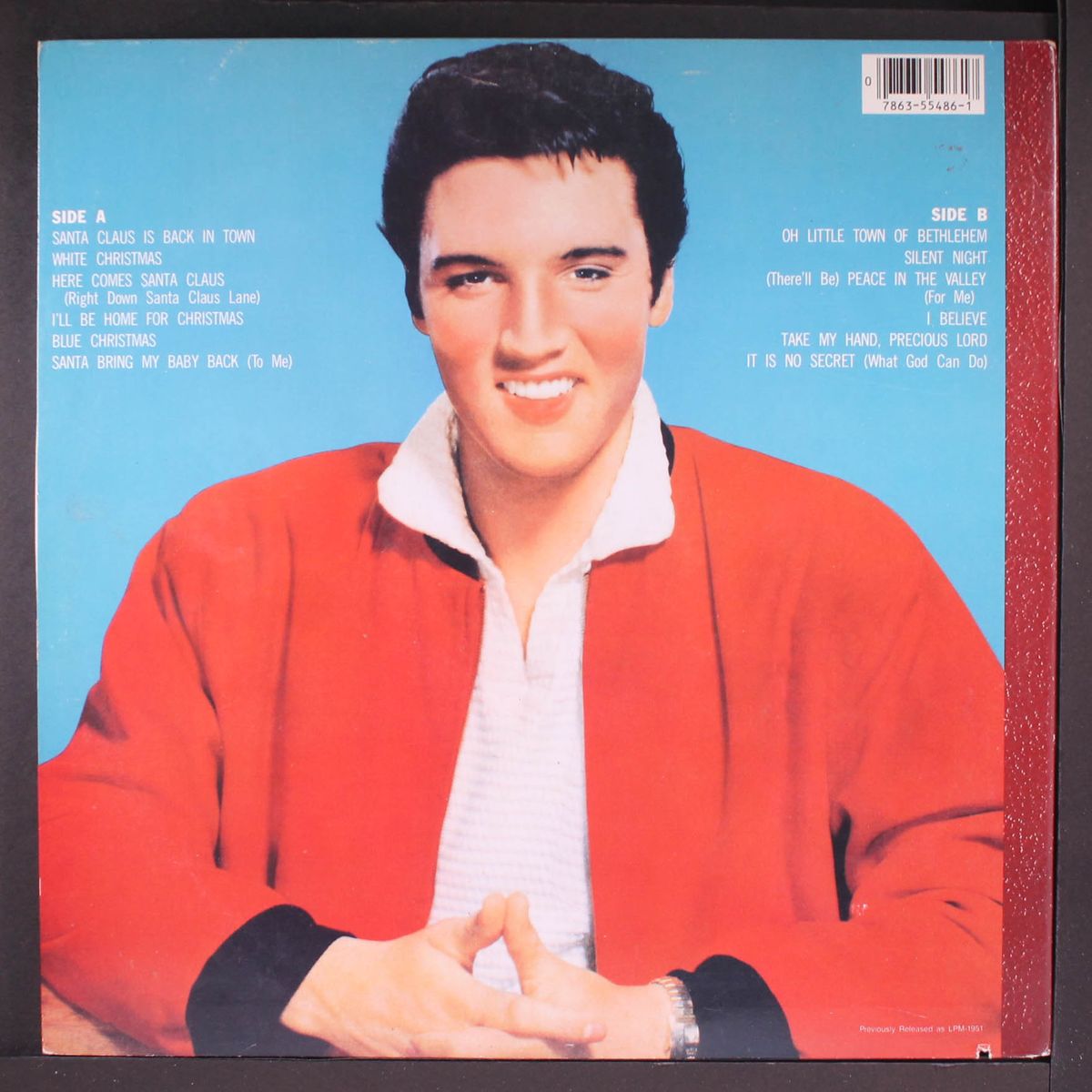 elvis' christmas album by ELVIS PRESLEY