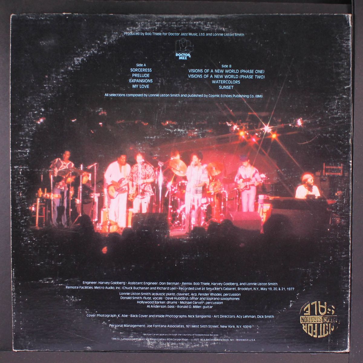 live! by LONNIE LISTON SMITH