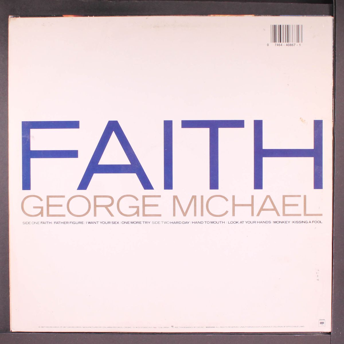 faith by GEORGE MICHAEL