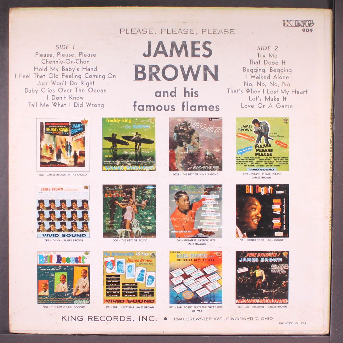 please please please by JAMES BROWN