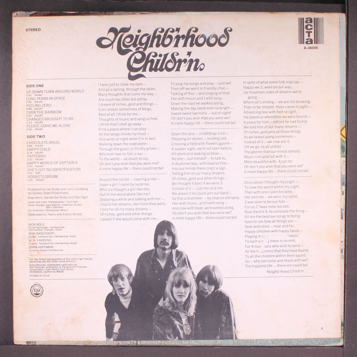 the neighb'rhood childr'n by NEIGHB'RHOOD CHILDR'N