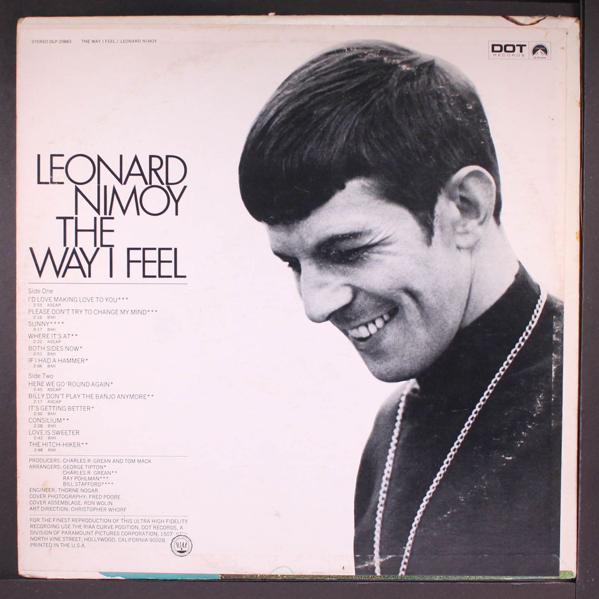 the way i feel by LEONARD NIMOY
