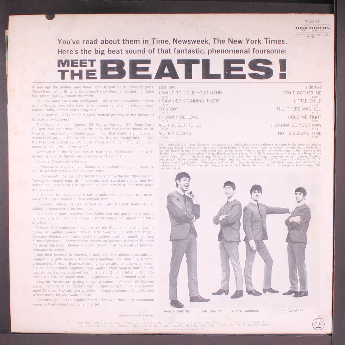 meet the beatles by BEATLES