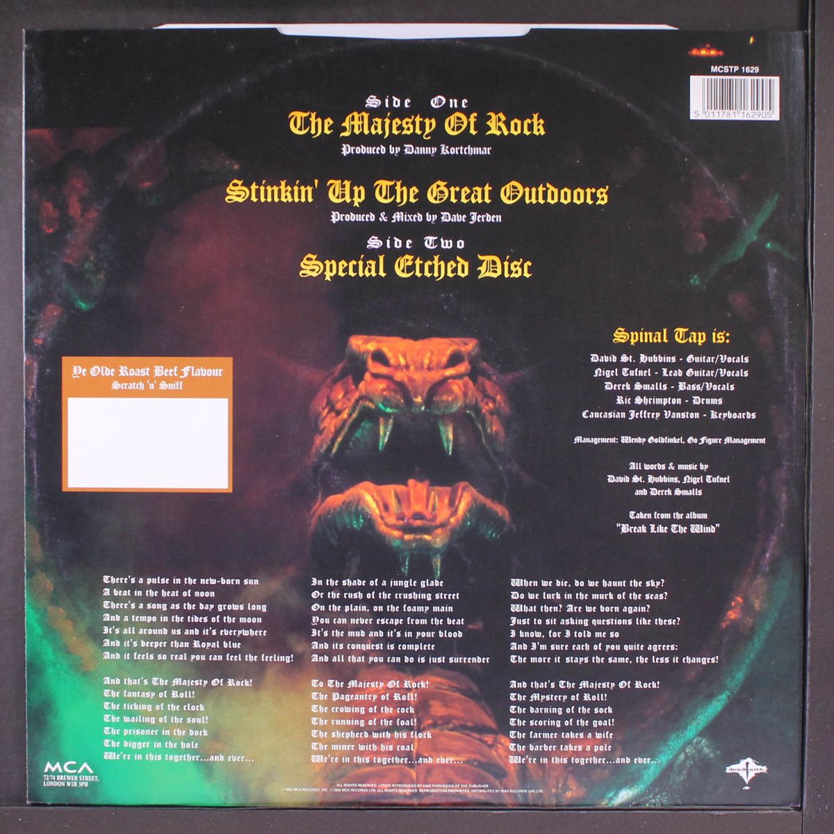 the majesty of rock by SPINAL TAP