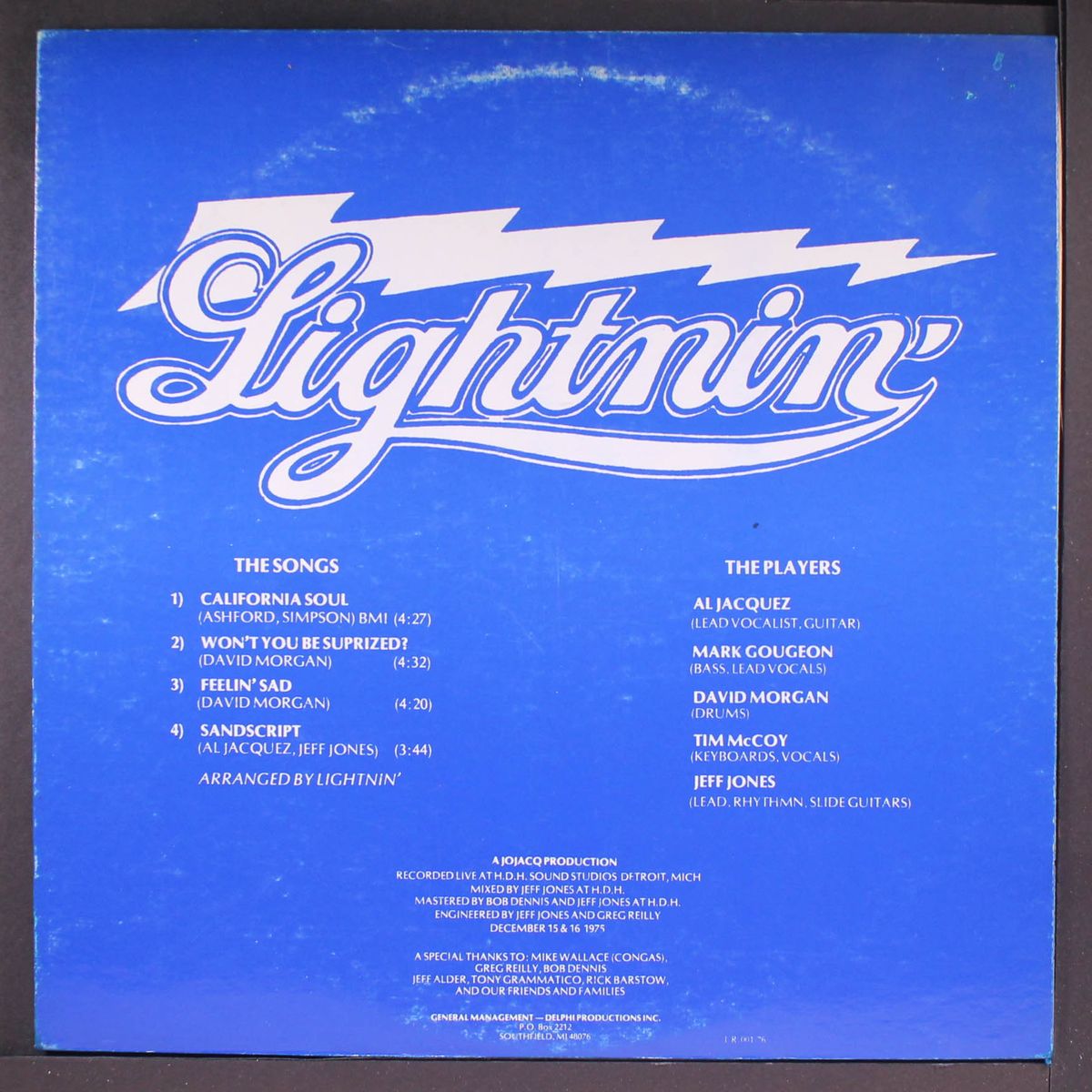 lightnin' by LIGHTNIN'