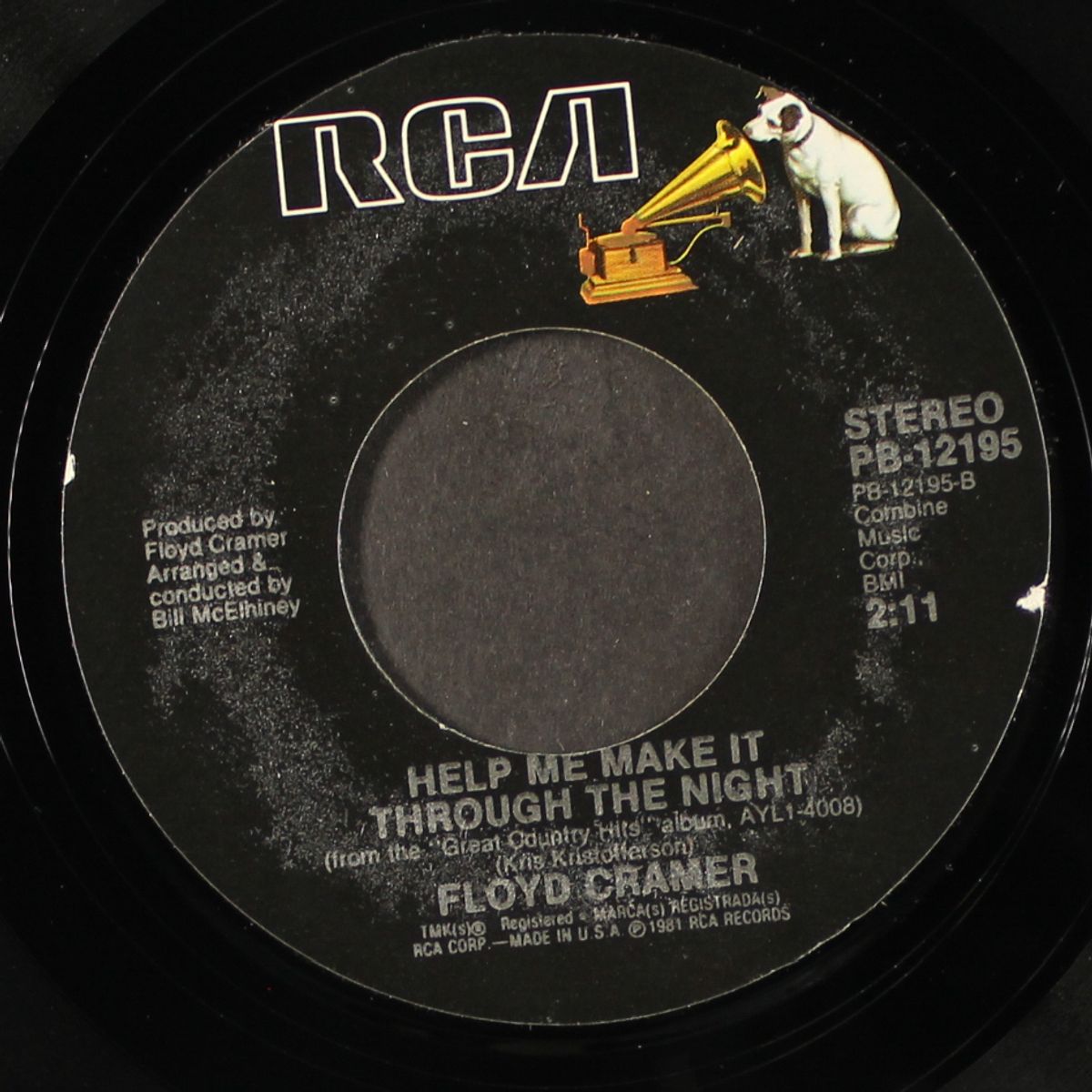 sleepy shores / help me make it through the night by FLOYD CRAMER