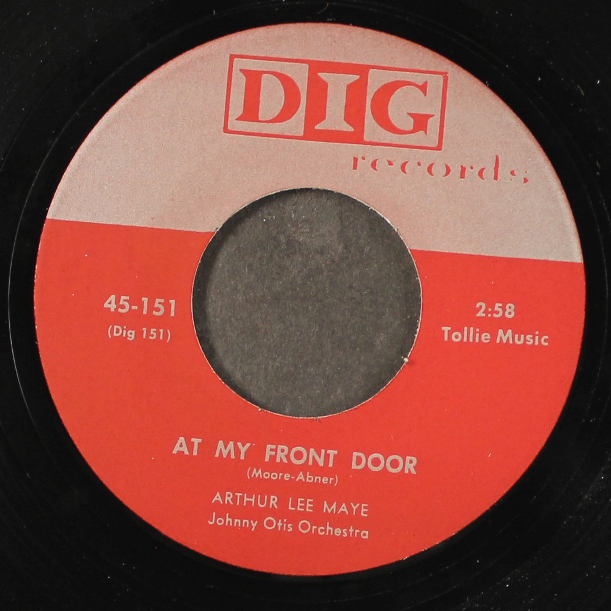 honey love / at my front door by ARTHUR LEE MAYE