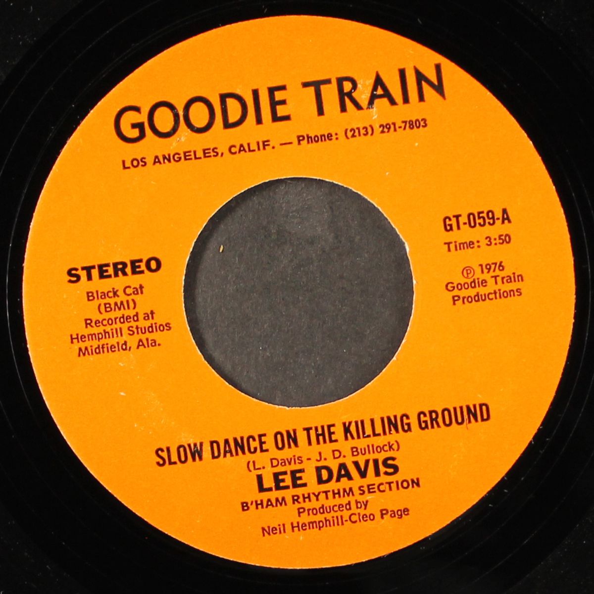 slow dance on the killing ground / whiskey warms the body by LEE DAVIS